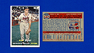 1957 Topps #127 Bob BUHL