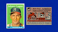 1958 Topps #110 Johnny LOGAN