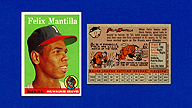 1958 Topps #17 Felix MANTILLA