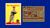 1958 Topps #190 Red SCHOENDIENST