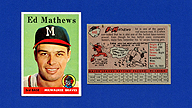 1958 Topps #440 Ed MATHEWS