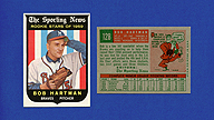 1959 Topps #128 Bob HARTMAN Rookie Stars