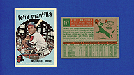 1959 Topps #157 Felix MANTILLA