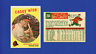 1959 Topps #204 Casey WISE