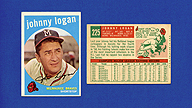 1959 Topps #225 Johnny LOGAN