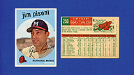 1959 Topps #259 Jim PISONI