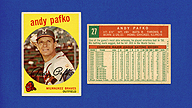 1959 Topps #27 Andy PAFKO