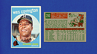 1959 Topps #290 Wes COVINGTON