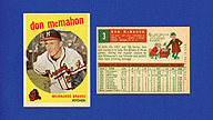 1959 Topps #3 Don MCMAHON