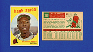 1959 Topps #380 Hank AARON