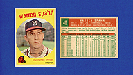 1959 Topps #40 Warren SPAHN