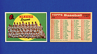 1959 Topps #419 BRAVES Team