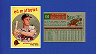 1959 Topps #450 Ed MATHEWS