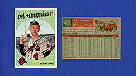 1959 Topps #480 Red SCHOENDIENST