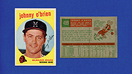 1959 Topps #499 Johnny OBRIEN