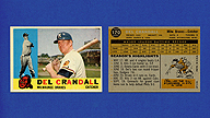 1960 Topps #170 Del CRANDALL