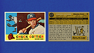 1960 Topps #417 Chuck COTTIER