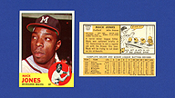 1963 Topps #137 Mack JONES