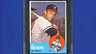 1963 Topps #275 Ed MATHEWS [SGC 7 NM 8514483]