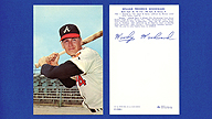 1968 Dexter Press Atlanta Braves [#] Woody WOODWARD