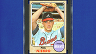 1968 Topps #257 Phil NIEKRO [SGC 9 Mint 2228334]