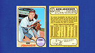 1968 Topps #342 Ken JOHNSON