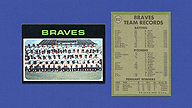 1971 Topps #652 Atlanta BRAVES [TC] [SP]