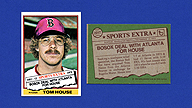 1976 Topps #231T Tom HOUSE [Traded]