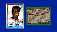 1976 Topps #28T Dusty BAKER [Traded]