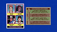 1976 Topps #597 Don AASE Jack KUCEK Frank LaCORTE Mike PAZIK Rookie Pitchers