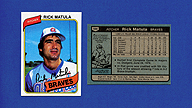 1980 Topps #596 Rick MATULA