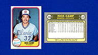 1981 Fleer #246 Rick CAMP