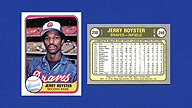 1981 Fleer #250 Jerry ROYSTER