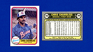 1981 Fleer #252 Chris CHAMBLISS