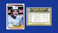 1981 Fleer #259 Charlie SPIKES