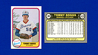 1981 Fleer #261 Tommy BOGGS