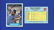 1982 Fleer #428 Brian ASSELSTINE