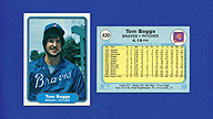 1982 Fleer #430 Tom BOGGS