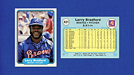 1982 Fleer #431 Larry BRADFORD