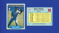 1982 Fleer #434 Gene GARBER