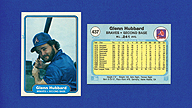 1982 Fleer #437 Glenn HUBBARD