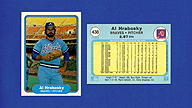 1982 Fleer #438 Al HRABOSKY