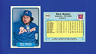 1982 Fleer #440 Rick MAHLER