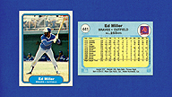 1982 Fleer #441 Ed MILLER