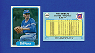 1982 Fleer #444 Phil NIEKRO