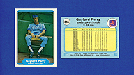 1982 Fleer #445 Gaylord PERRY