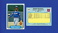 1982 Fleer #447 Rafael RAMIREZ