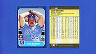 1986 Fleer #507 Len BARKER