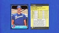 1986 Fleer #508 Steve BEDROSIAN