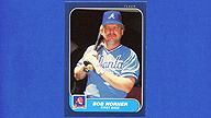 1986 Fleer #517 Bob HORNER